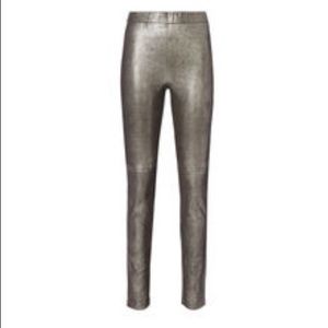 Intermix Hartley Leather Leggings